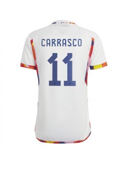Billige Belgia Yannick Carrasco #11 Bortedrakt VM 2022 Kortermet